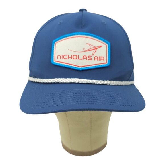 Nicholas Air Logo Patch Rope Braid Snapback Cap Trucker Baseball Flying Hat - Picture 13 of 14